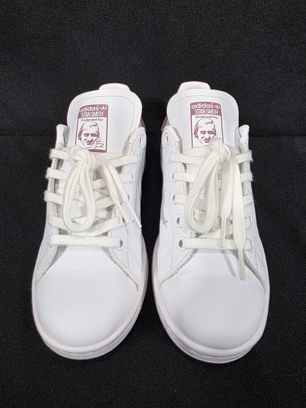 Adidas Stan Smith White Magic Mauve Gold Metallic Women's 5.5